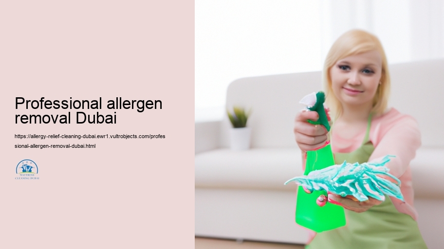 Picking the Right Allergic reaction Decrease Cleaning up Company